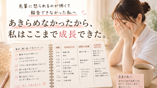 先輩に怒られるのが怖くて報告できなかった私へ