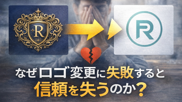 なぜロゴ変更は失敗すると「信頼」を失うのか？