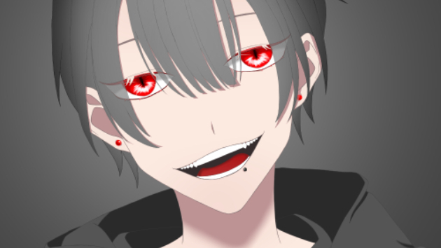 歌い手のアイコンを意識して描いてみました！！！！