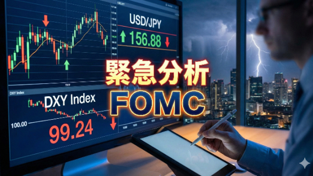 【12月10日】ドル円156円台、FOMC控えて157円を試すか？金利差とリスク心理の綱引き