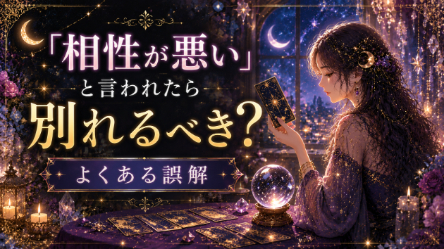 「相性が悪い」と言われたら別れるべき？よくある誤解
