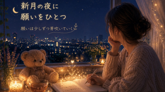 🌙新月の夜に願いをひとつ