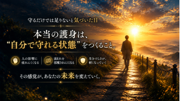 心の枷を外して、本来の自分を取り戻す