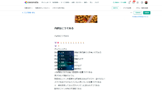 内訳はこうである