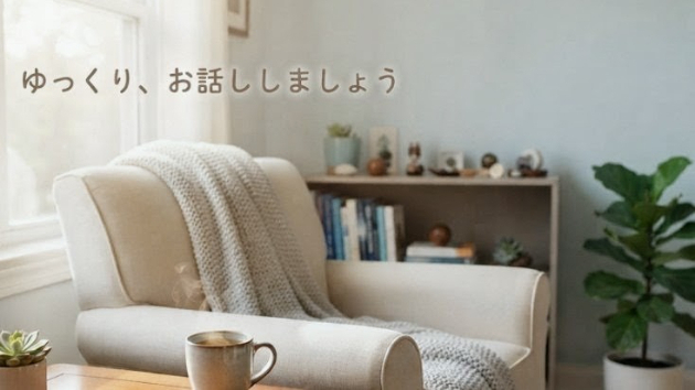ひとりで抱え込まないで。あなたの心に寄り添う相談室