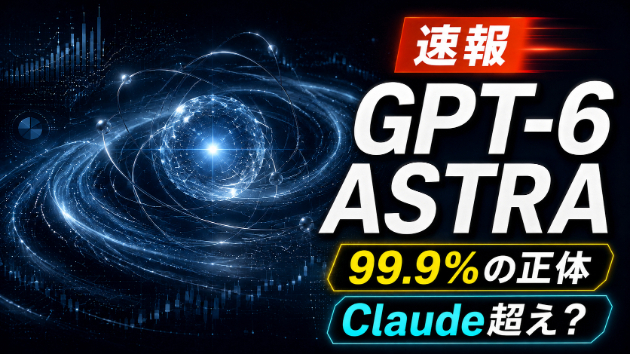 GPT-6 AstraはClaudeを超えたのか？99.9%・提供時期・料金を公式情報で整理