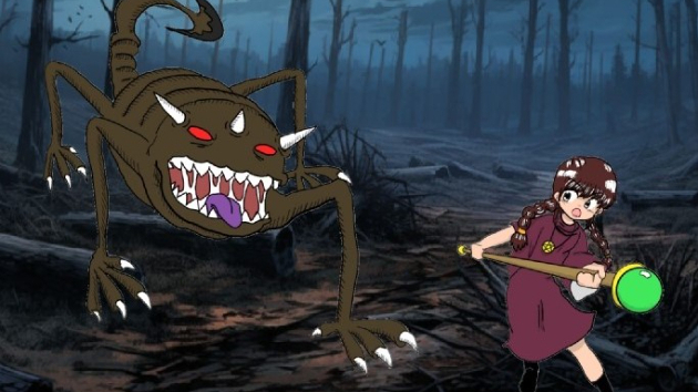 久々にモンスターを描いてみる
