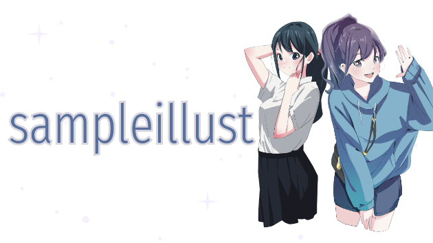 【SNSアイコン】サンプルイラスト紹介☺︎