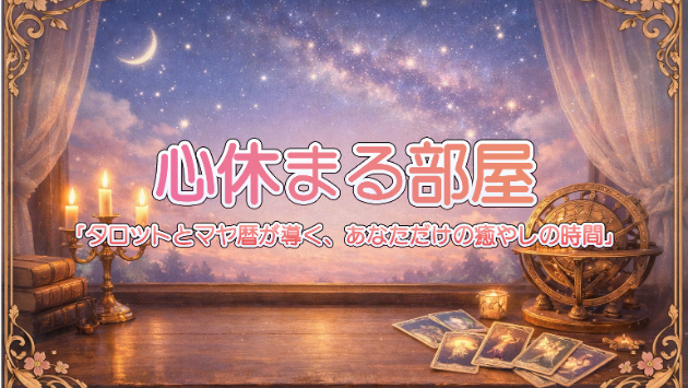 【4月28日】心をふっと軽くするために。タロットとマヤ暦からの静かなお手紙。