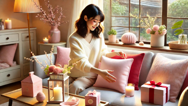 恋愛運アップのルームデコレーションアイデア