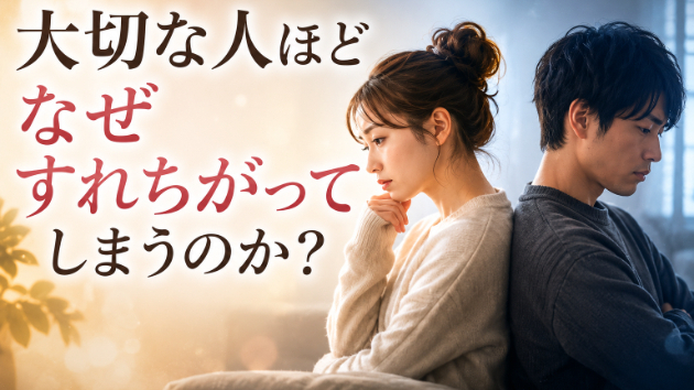 　なぜ、大切な人ほどすれ違ってしまうのか