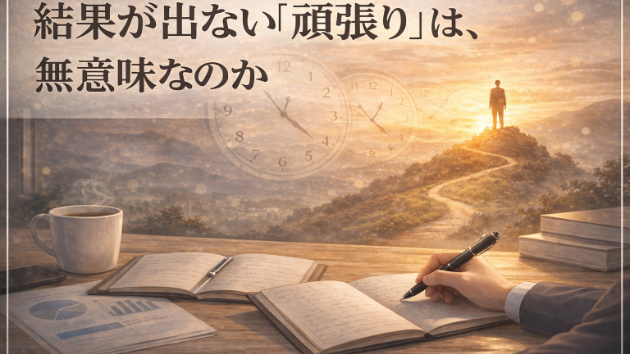 結果が出ない『頑張り』は、無意味なのか