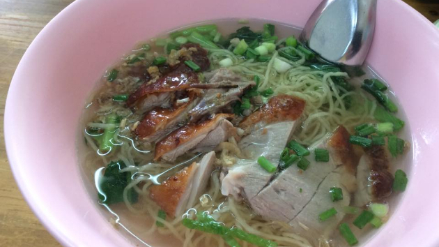 タイのあひるラーメンが恋しい
