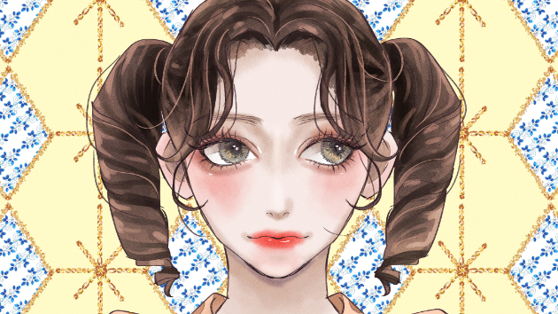 るえりページ　似顔絵 Billlieのツキちゃん似顔絵｜馨（かおる）｜coconalaブログ