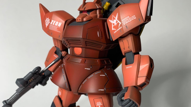 息抜き製作 ～シャア専用ゲルググ～｜オッバマ工房 ｜coconalaブログ