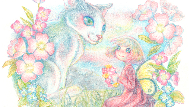 猫のイラスト ハチワレ編｜さきほ❀色鉛筆画家｜coconalaブログ