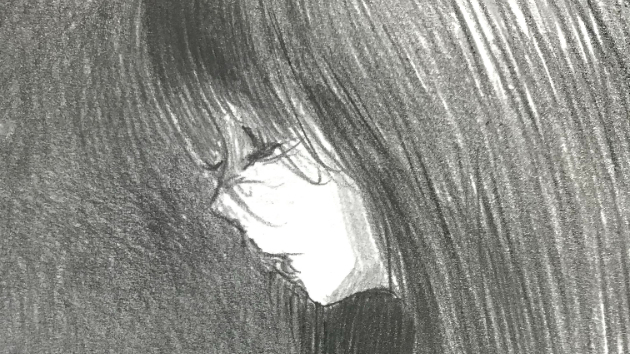 鉛筆画「雪女」｜山ノ上 嘉治｜coconalaブログ