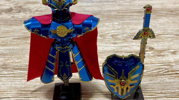 ドラゴンクエスト 天空の剣&天空の盾 メタリックナノパズル メタリック