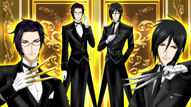 悪魔で切れ者の黒執事二人ですから♥セバスチャン＆クロード初共演