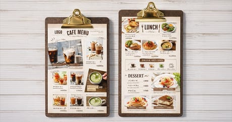 メニュー表作成・POPデザイン