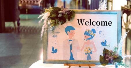 ウェルカムボード作成